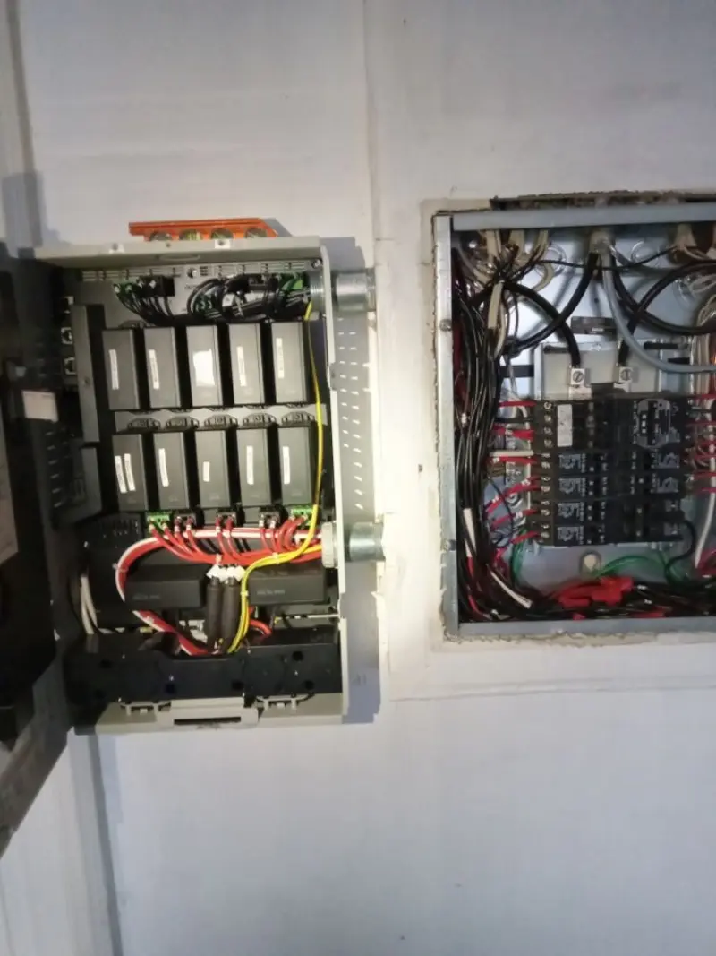Electrical panel upgrade completed for Indoor Lighting Installation in Babylon